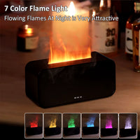Difusor De Aroma Con Efecto Llama Y Luz LED